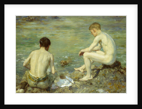 Three Companions by Henry Scott Tuke