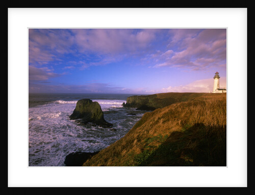 Sunrise at Yaquina Head Lighthouse by Anonymous