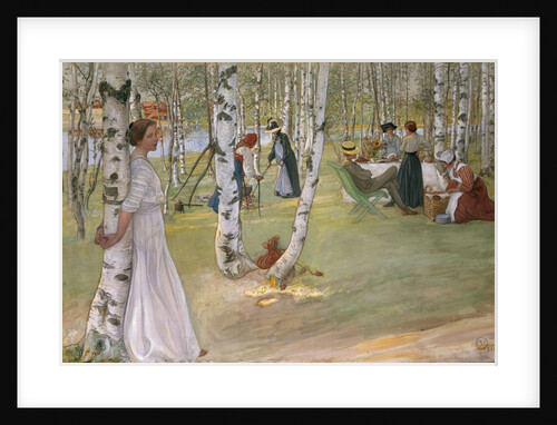 Breakfast in the Open by Carl Larsson