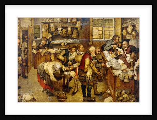 The Collector of Tithes by Pieter Breughel the Younger