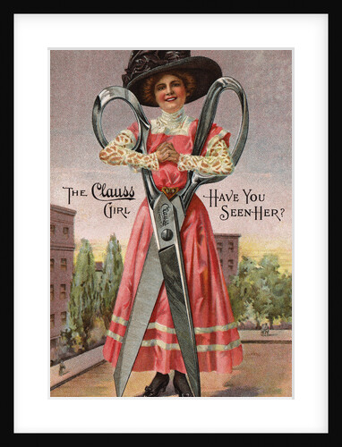 The Clauss Girl Postcard by Anonymous