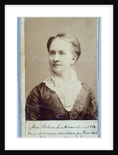 Belva Lockwood by Anonymous