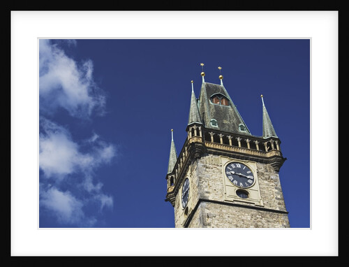 Old Town Hall Clock Tower in Prague by Anonymous