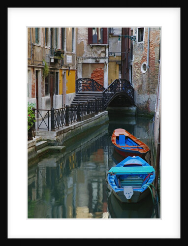 Canal and Small Bridge by Anonymous