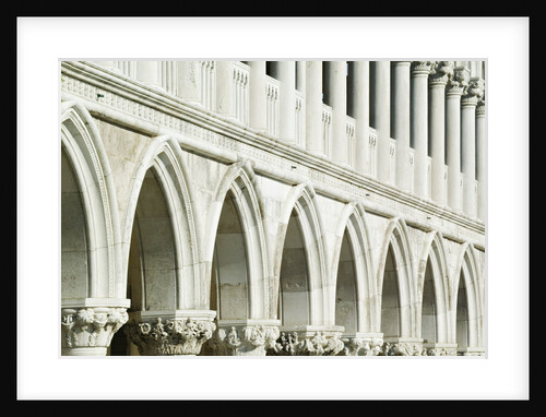 Detail of the Doge's Palace by Anonymous