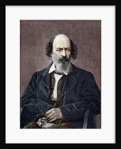 Portrait of Lord Alfred Tennyson by Anonymous
