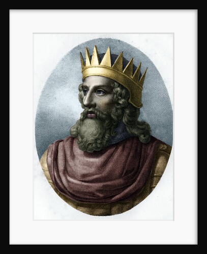 Portrait of Merovech, King of Salian Franks by Anonymous