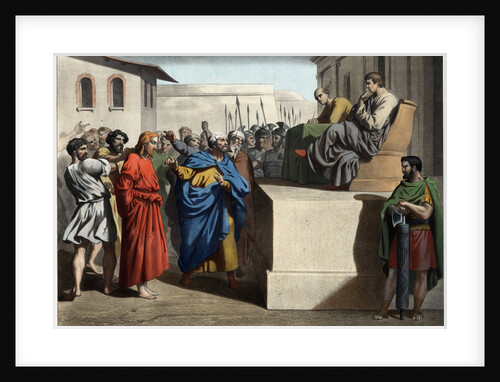 Jesus Christ Before Pilate 19th-Century Print by Anonymous