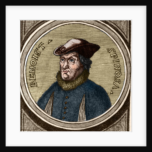Portrait of Baruch Spinoza by Anonymous
