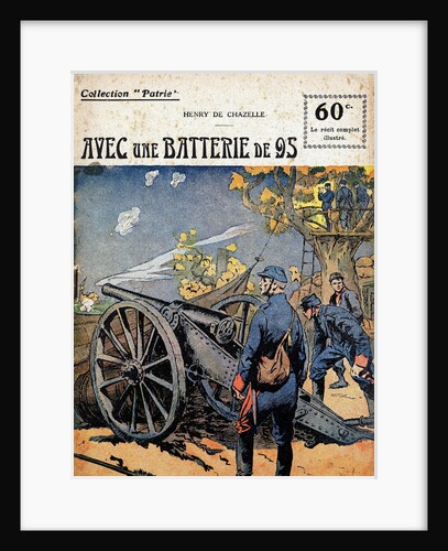 Cover Illustration of With a Battery of 95 by Henry de Chazelle