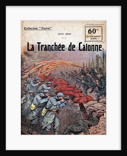 Cover Illustration of The Trench of Calonne by Leon Groc