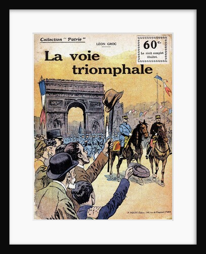 Cover Illustration of The Triumphal Road by Leon Groc