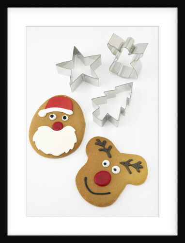 Christmas Cookies and Cookie Cutters by Anonymous