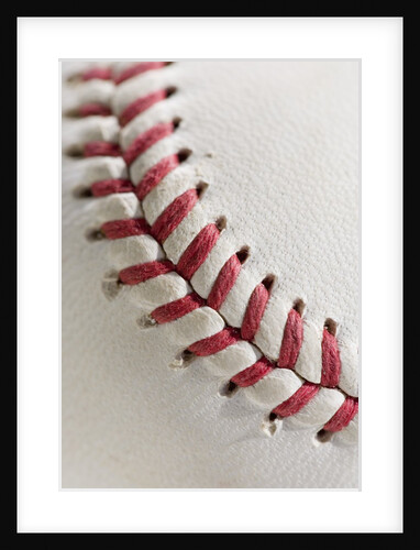 Lacing on Baseball by Anonymous