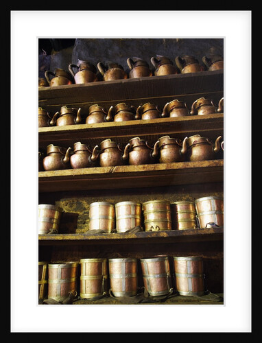 Vessels at Drepung Temple by Anonymous