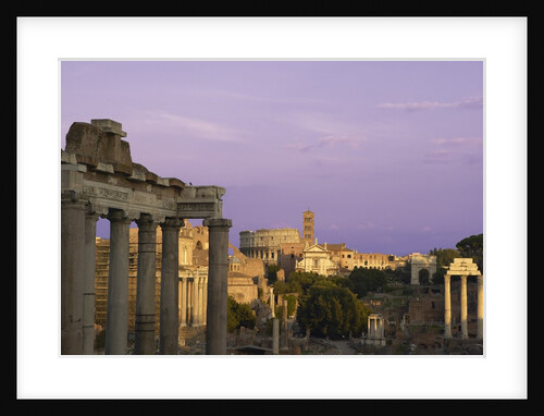 Ruins at the Ancient Forum, Rome, Italy by Anonymous