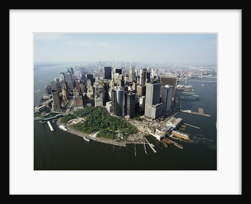 Manhattan's Financial District by Anonymous