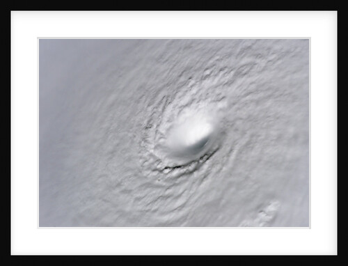 Eye of Hurricane Wilma by Anonymous