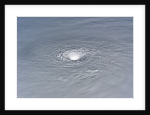 Eye of Hurricane Wilma by Anonymous
