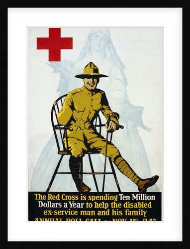 Red Cross Annual Roll Call Poster by Anonymous