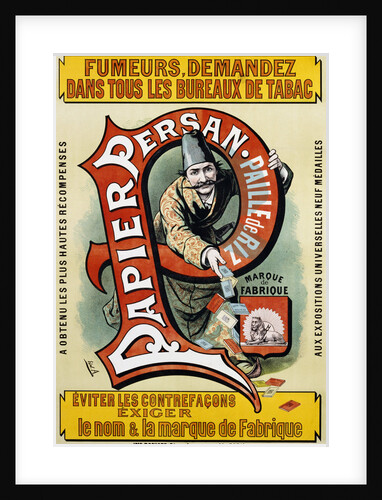 Papier Persan Poster by Anonymous