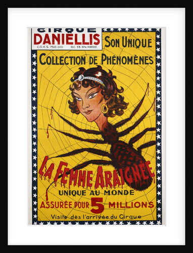 La Femme Araignee Poster by Anonymous
