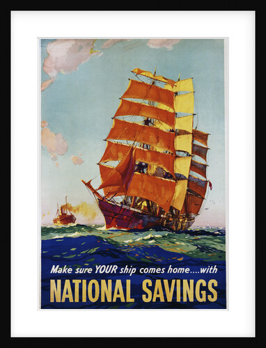National Savings Poster by L.A. Wilcox