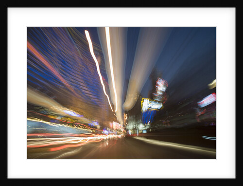 Traffic Light Trails in Shanghai by Anonymous