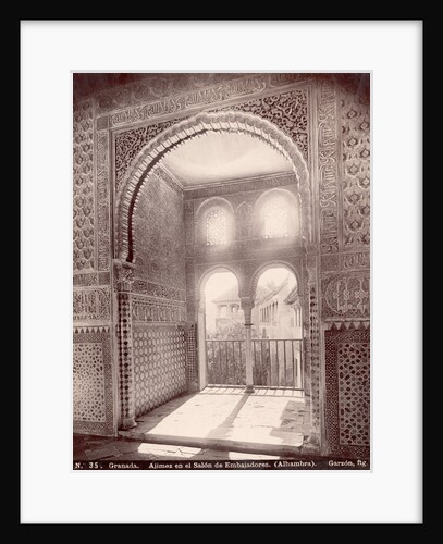 Ambassador's Room in Alhambra Palace by Anonymous