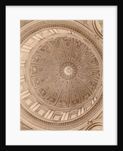 Ceiling of the Cupola of St. Peter's Basilica by Anonymous