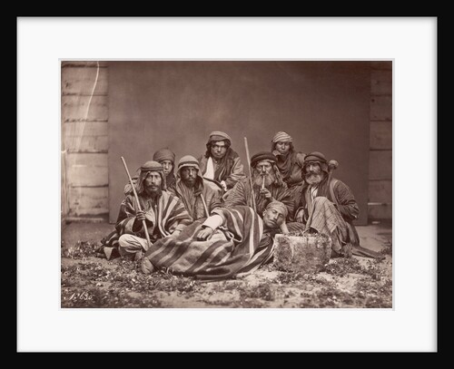 Group of Bedouin Men by Anonymous