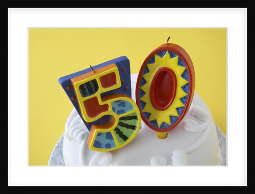 50 Birthday Cake Decorations by Anonymous