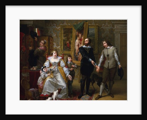 The Artist Rubens Introducing Brouwer to His Wife by Louis du Pasquier