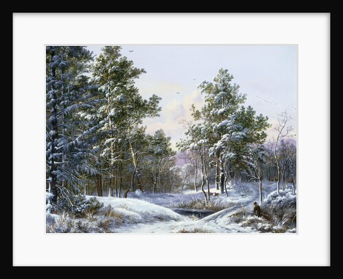 A Fine Winter's Day by Pieter Gerardus van Os