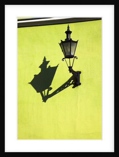 Street Light on Wall by Anonymous