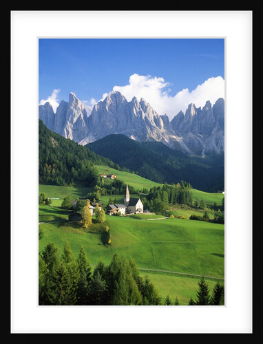 St. Magdalena in the Dolomites by Anonymous