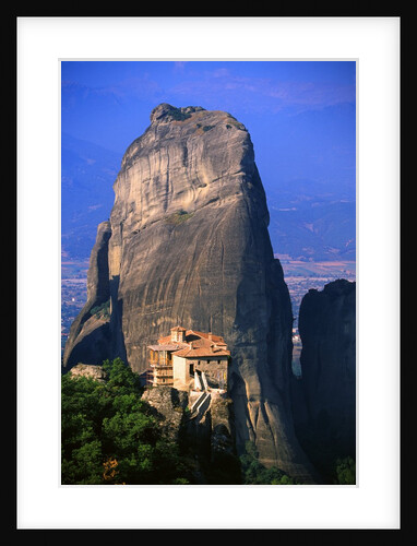 Roussanou Monastery by Anonymous