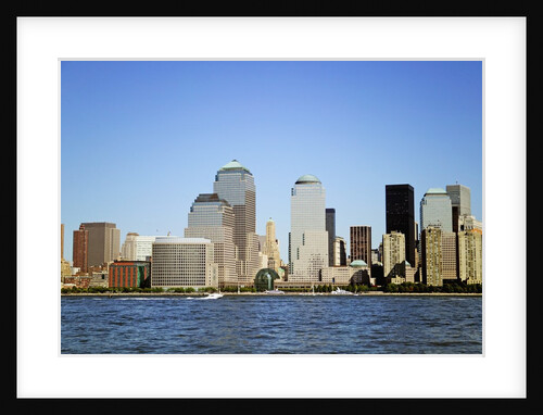 Skyline Across Hudson River by Anonymous