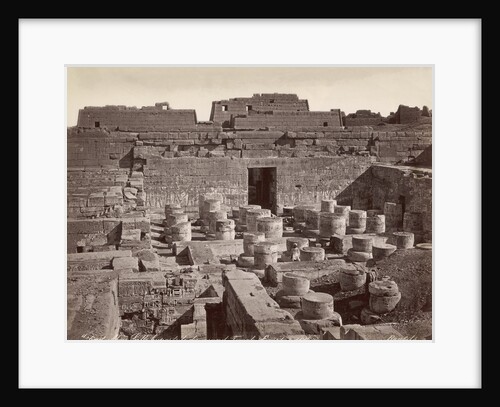 Temple in Egypt by Anonymous
