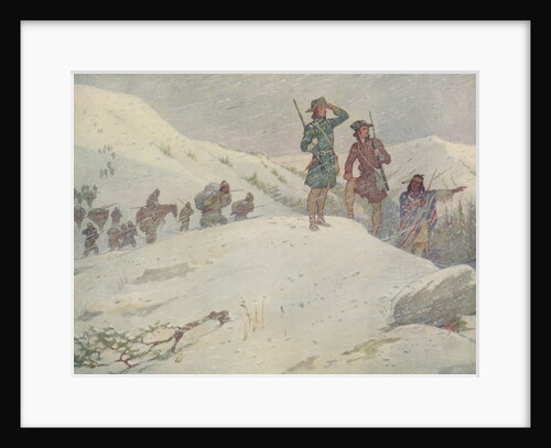 Book Illustration of Lewis and Clark by E. Boyd Smith