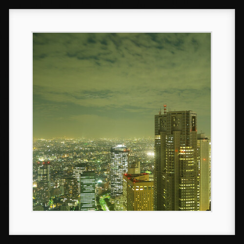 Tokyo Skyline at Night by Anonymous