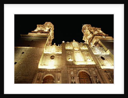 Catedral de Morelia at Night by Anonymous