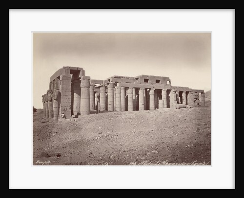 The Ramesseum by Anonymous