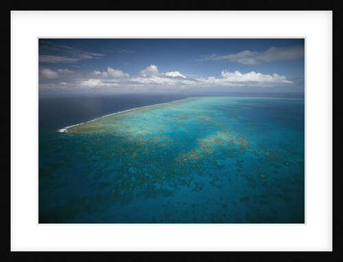 Great Barrier Reef in Australia From Above by Anonymous