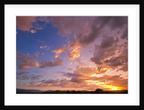 Sunset Over Willamette Valley by Anonymous