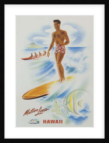 Matson Lines Hawaii Poster by Anonymous