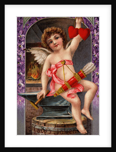 Love's Token Valentine Card by Anonymous