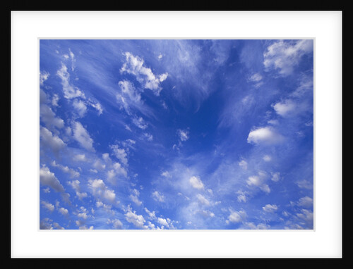 Cumulus Clouds at Sunrise by Anonymous