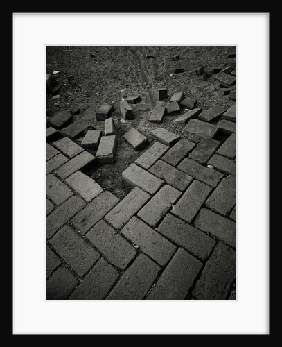 Brick Sidewalk by David Roseburg