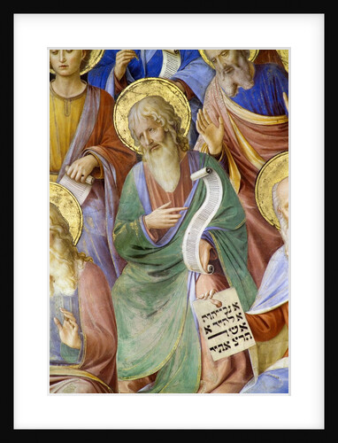 Detail of Saint John the Baptist and Prophets by Fra Angelico
